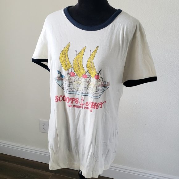 Stranger Things Scoops Ahoy Ringer Tee - Picture 3 of 7